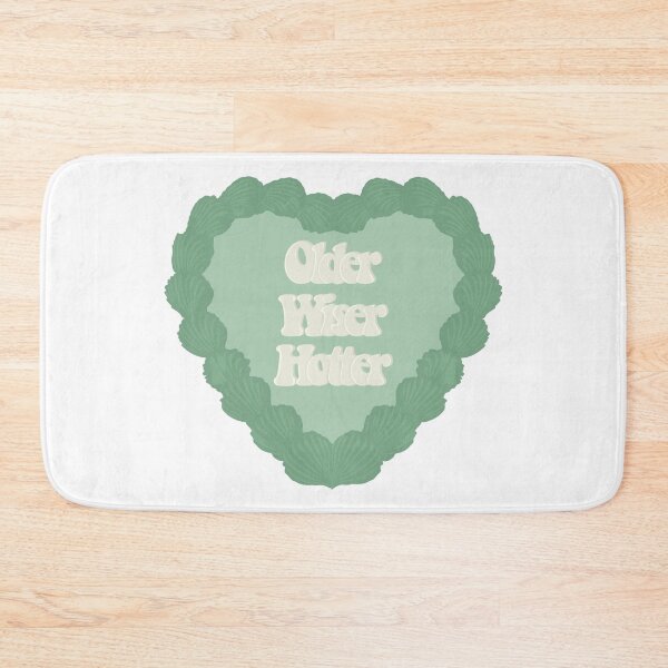 Item preview, Older Wiser Hotter Love Heart Birthday Cake designed and sold by FreeOrca.