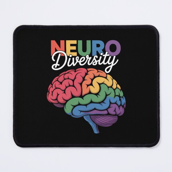 Item preview, Neurodiversity Awareness Brain Teacher designed and sold by tiekanamac.