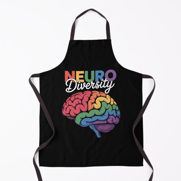 Item preview, Neurodiversity Awareness Brain Teacher designed and sold by tiekanamac.