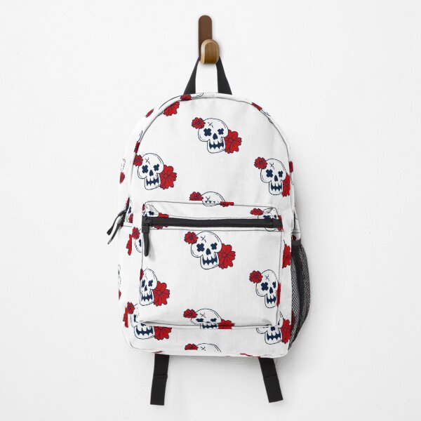 Item preview, Cute Floral Skull – Spooky Kawaii Gothic Flower Art designed and sold by Horrify.