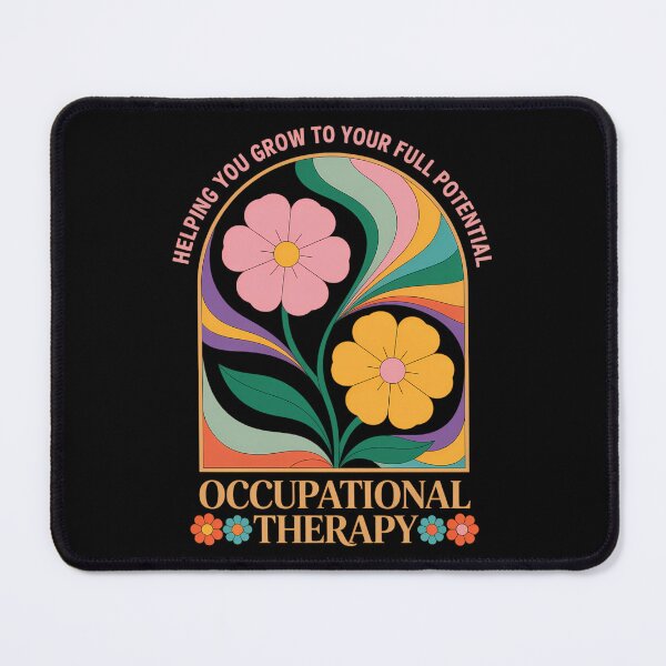 Item preview, Occupational Therapy Floral designed and sold by tiekanamac.