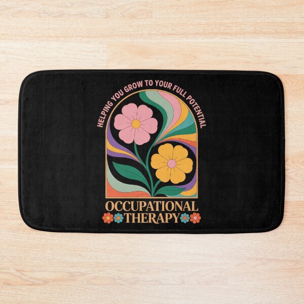 Item preview, Occupational Therapy Floral designed and sold by tiekanamac.