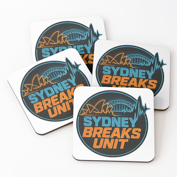 Item preview, Sydney Breaks Unit – Breakbeat Bass Electronic Logo designed and sold by |TRSSHOP|.