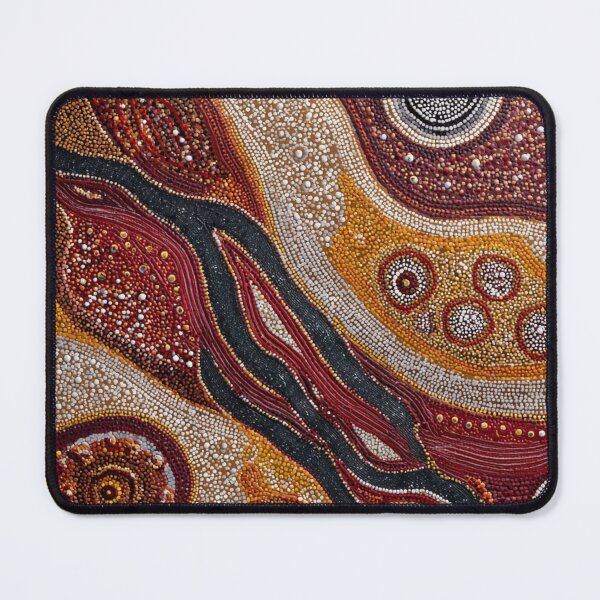 Item preview, Aboriginal Art Print - Dot Painting designed and sold by ArtbyEricG.