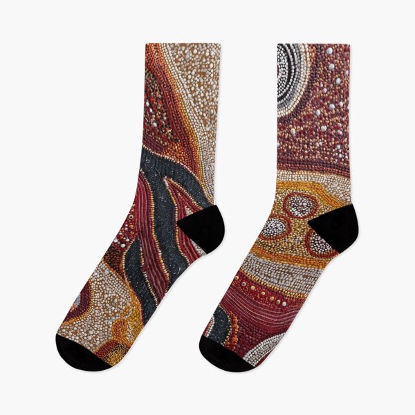 Item preview, Aboriginal Art Print - Dot Painting designed and sold by ArtbyEricG.