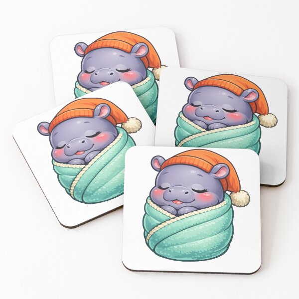 Item preview, Sleeping Baby Hippo designed and sold by mr-zgredzio.