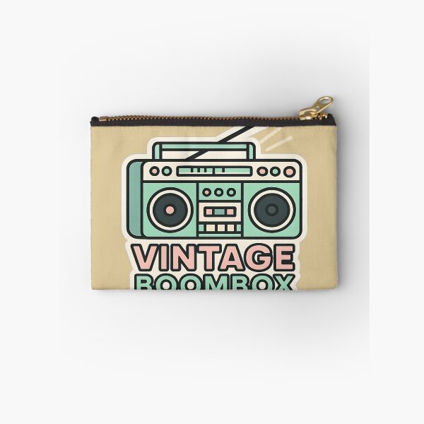 Item preview, Vintage Boombox – Retro Street Audio Illustration designed and sold by |TRSSHOP|.