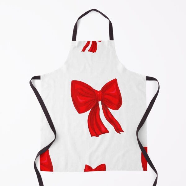 Item preview, Red festive cartoon bows seamless repeat pattern designed and sold by LYAN-STORE.