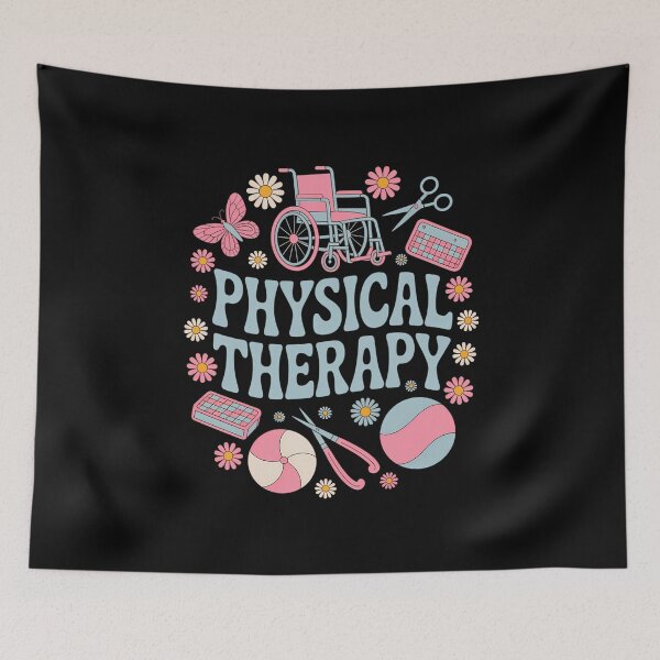 Item preview, Physical Therapy PT Exercise Floral Therapist designed and sold by lilensgavadur.