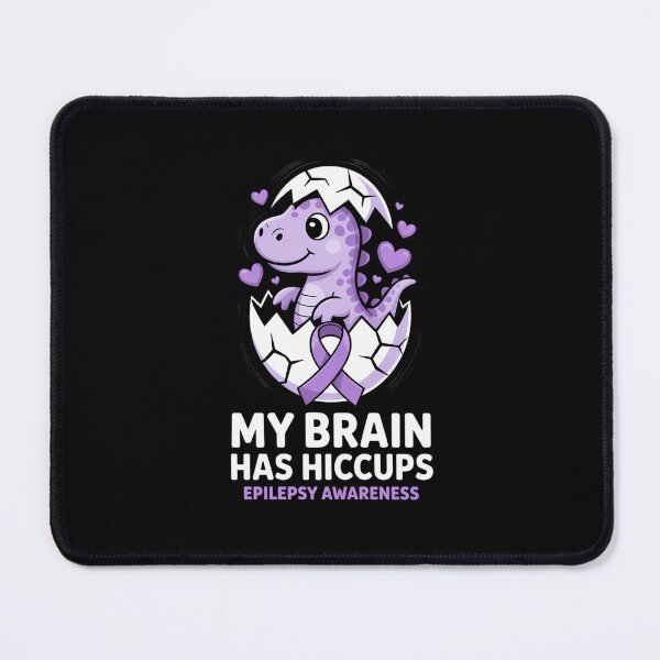 Item preview, Purple Ribbon Epilepsy Awareness Dinosaur designed and sold by lilensgavadur.