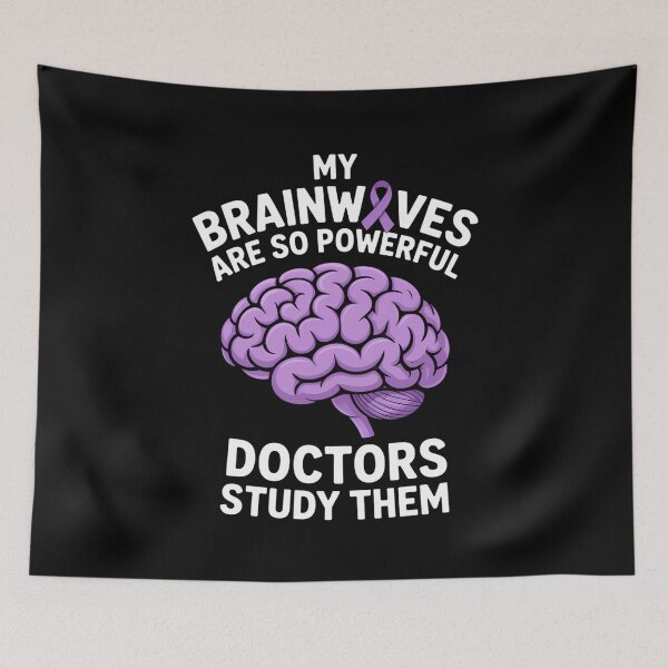 Item preview, purple Ribbon Support Epilepsy Awareness designed and sold by lilensgavadur.