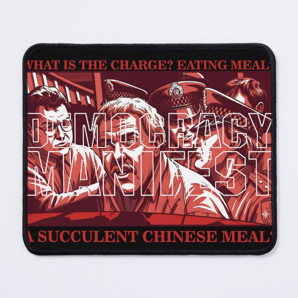 Item preview, Democracy Manifest - A Succulent Chinese Meal Meme Art designed and sold by Coldink.
