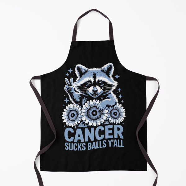 Item preview, Raccoon Sarcastic Cancer Funny Chemo Cancer Awareness designed and sold by lilensgavadur.