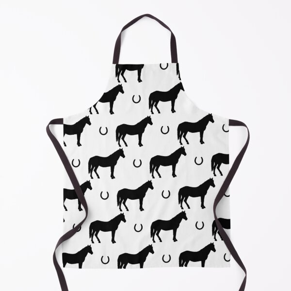 Item preview, Horse and horse shoes pattern Equestrian designed and sold by lydiavine.