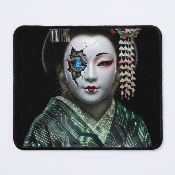 Item preview, Geisha Robot Cat designed and sold by WojcikDesigners.