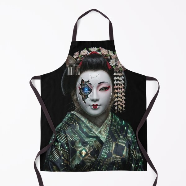 Item preview, Geisha Robot Cat designed and sold by WojcikDesigners.