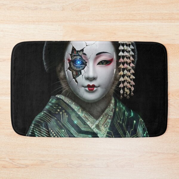 Item preview, Geisha Robot Cat designed and sold by WojcikDesigners.