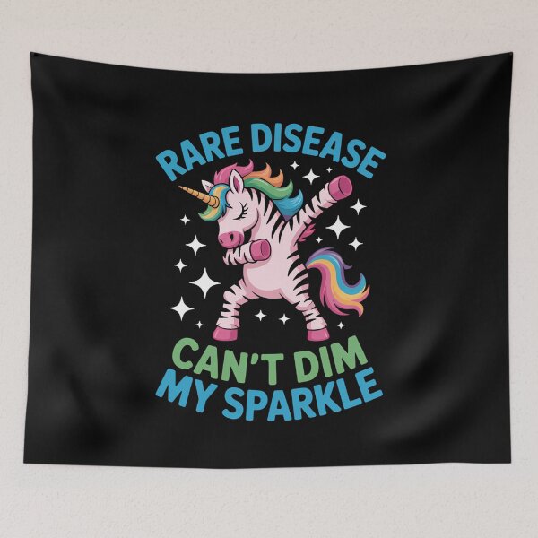 Item preview, Rare Disease Awareness Funny Rare Disease Unicorn designed and sold by lilensgavadur.