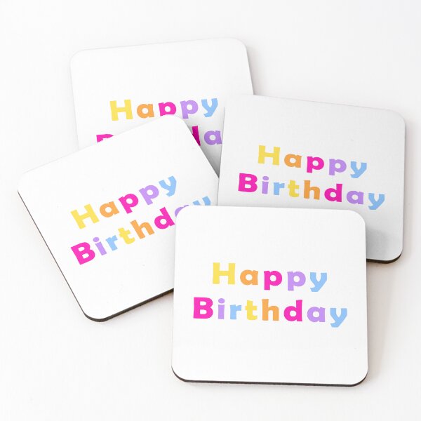 Item preview, Happy Birthday in Vibrant Joyful Colors designed and sold by WD-Artist.