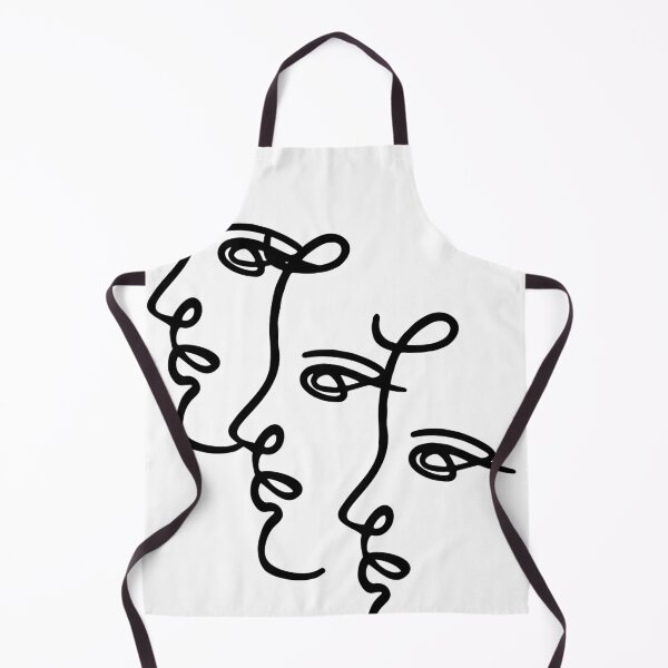 Item preview, Faces in Harmony – Line Art Minimalist Portrait designed and sold by byafrilaence.