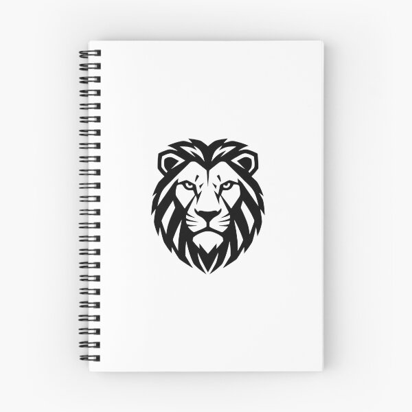 Item preview, Fierce Lion Head Intense Vector Silhouette designed and sold by raunaq97.