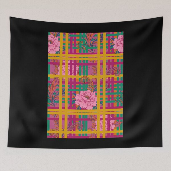 Item preview, Electric Victorian Plaid designed and sold by keystaljerilyn.