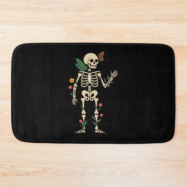 Item preview, Floral Skeleton Nature Aesthetic Illustration designed and sold by MonkiFlipp.