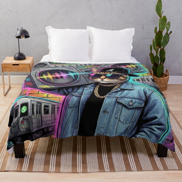 Item preview, Boombox Shoulder Cat designed and sold by WojcikDesigners.
