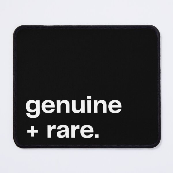 Item preview, Genuine + Rare Minimal Typography designed and sold by Cre8vPro.