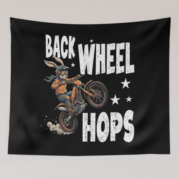 Item preview, BACK WHEEL HOPS funny Trial motorcycle motorsport practice acrobatic hopping the motorcycle move back wheel designed and sold by Jt41.