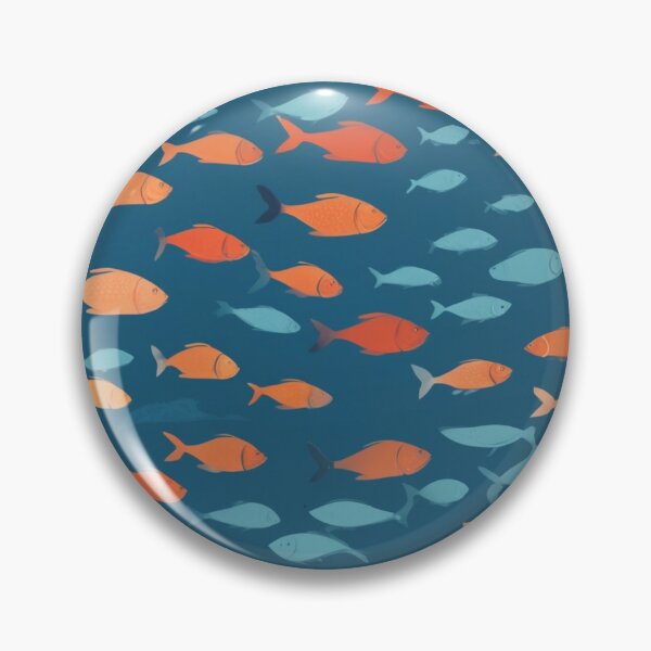 Item preview, School of Colorful Fish designed and sold by Zenvo.