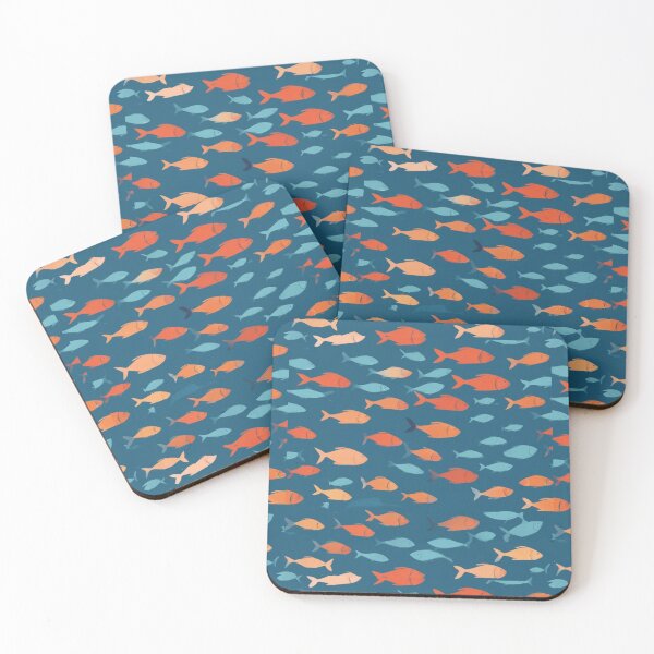 Item preview, School of Colorful Fish designed and sold by Zenvo.