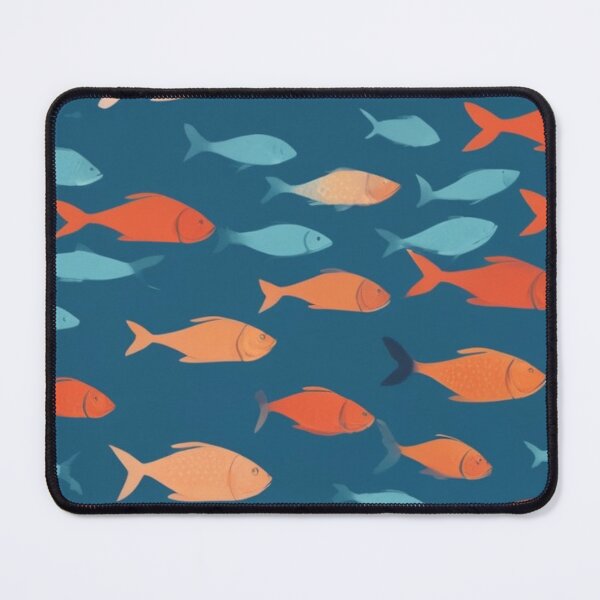 Item preview, School of Colorful Fish designed and sold by Zenvo.