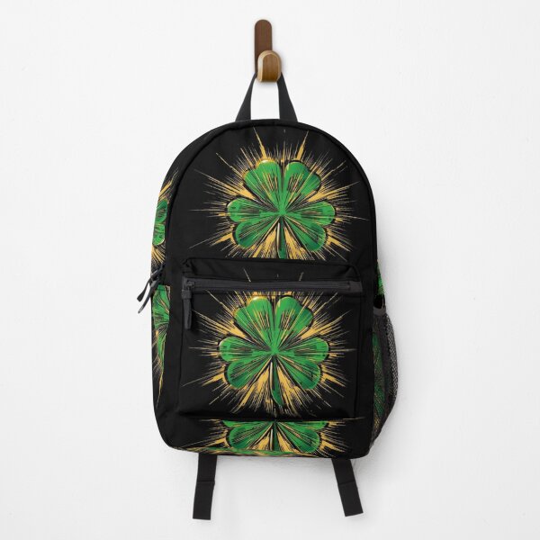 Item preview, Cosmic Shamrock Luck – Gold & Green St Patrick’s Day Art designed and sold by YourTrendyTees.