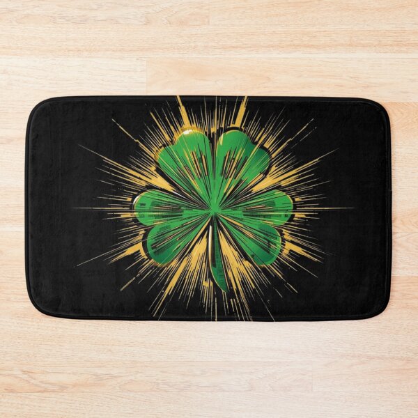 Item preview, Cosmic Shamrock Luck – Gold & Green St Patrick’s Day Art designed and sold by YourTrendyTees.