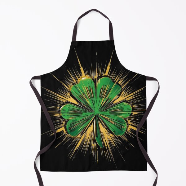 Item preview, Cosmic Shamrock Luck – Gold & Green St Patrick’s Day Art designed and sold by YourTrendyTees.