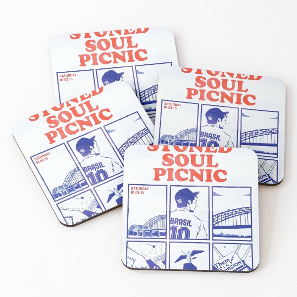 Item preview, Retro Music Poster with Urban and Brazilian Icons designed and sold by dropmode.