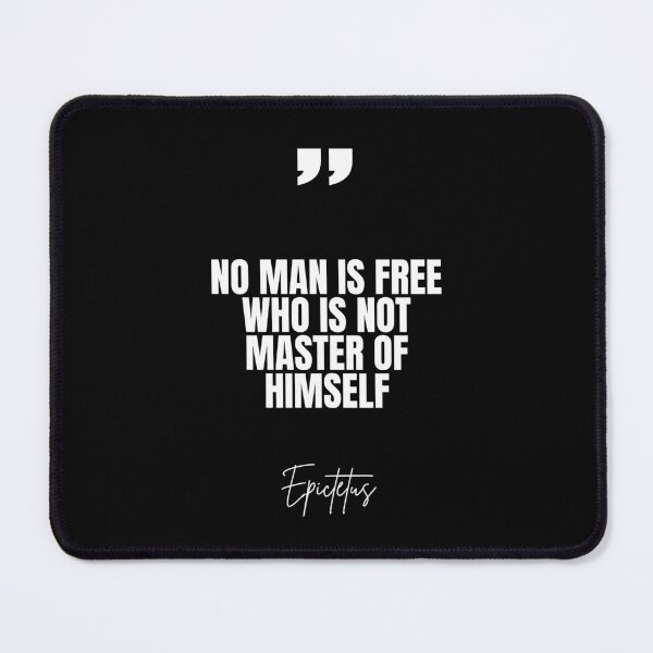 Item preview, No man is free who is not master of himself designed and sold by Dondonmart.