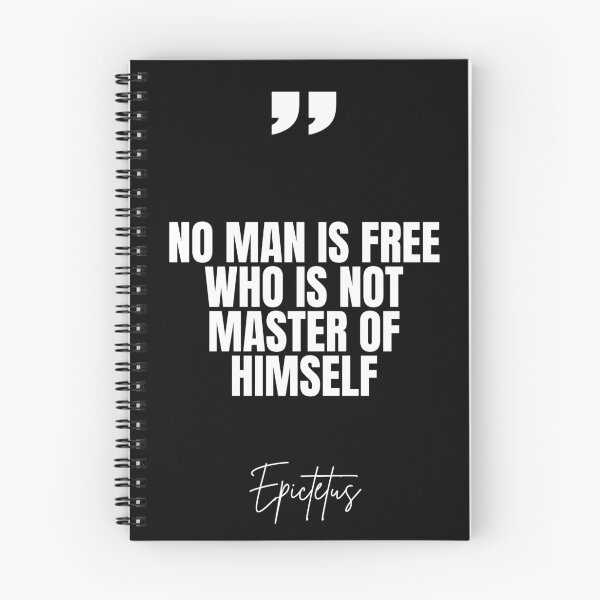 Item preview, No man is free who is not master of himself designed and sold by Dondonmart.