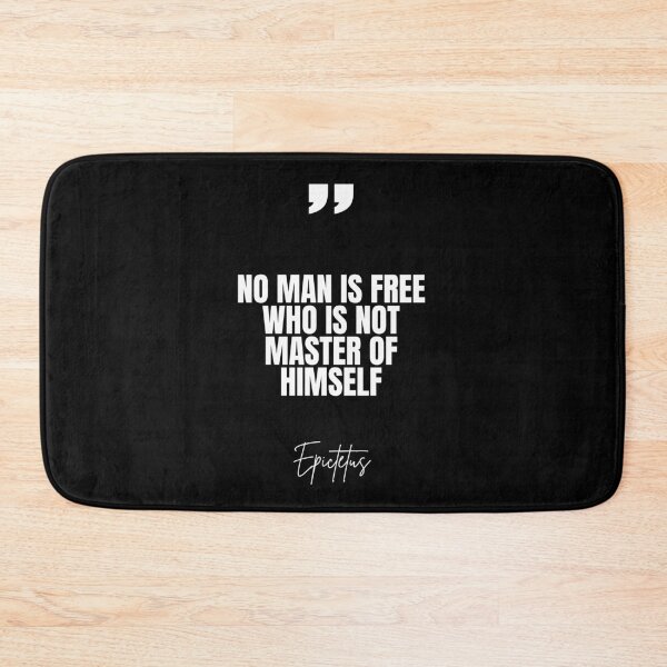 Item preview, No man is free who is not master of himself designed and sold by Dondonmart.