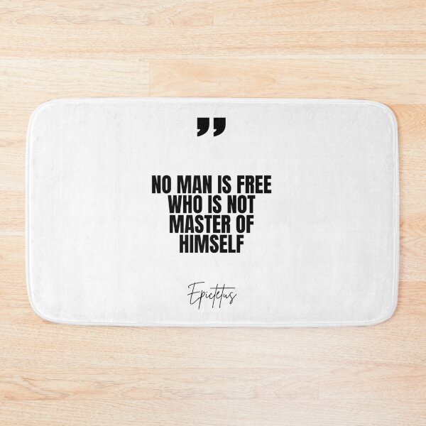 Item preview, No man is free who is not master of himself designed and sold by Dondonmart.