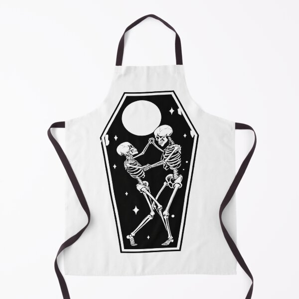 Item preview, Skeleton Lovers Dancing – Gothic Romance Line Art designed and sold by truongloc246.