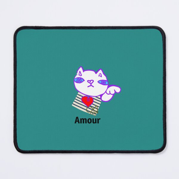 Item preview, LaMaisonOfMY MY FRENCH CAT SAILING INTO LOVE VALENTINES 2026 COLLECTION  NO. 1 On Green designed and sold by LaMaisonOfMY.