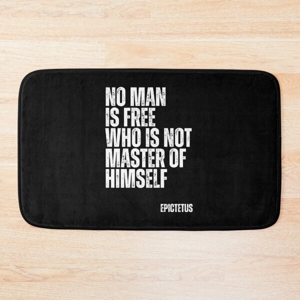 Item preview, No man is free who is not master of himself designed and sold by Dondonmart.