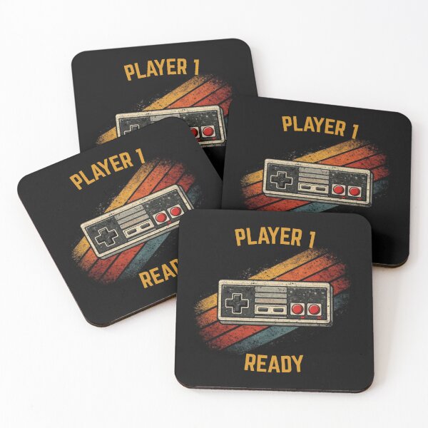 Item preview, Retro Gamer Player 1 Ready: Matching Couple Valentine's Gift designed and sold by JakubDesigns89.