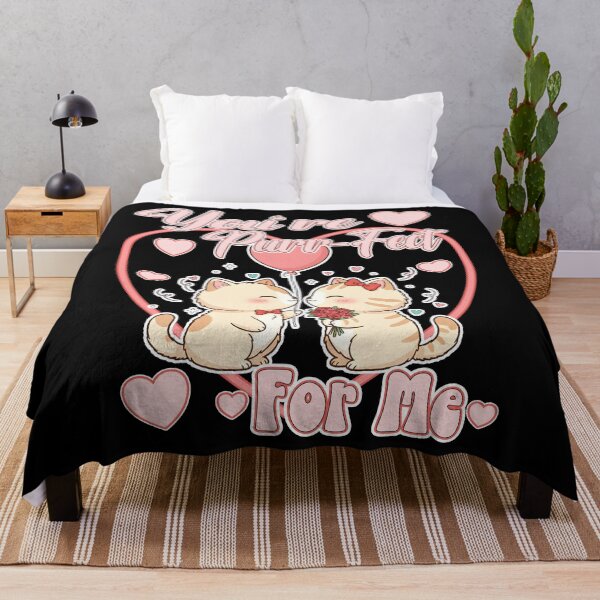 Item preview, YOU'RE PURR-FECT FOR ME Happy Valentines Day lovers couples married partners relationship dating designed and sold by Jt41.