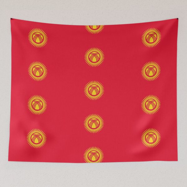 Item preview, Kyrgyz Flag- Show your love for Kyrgyzstan!  designed and sold by AlaskaExtreme.