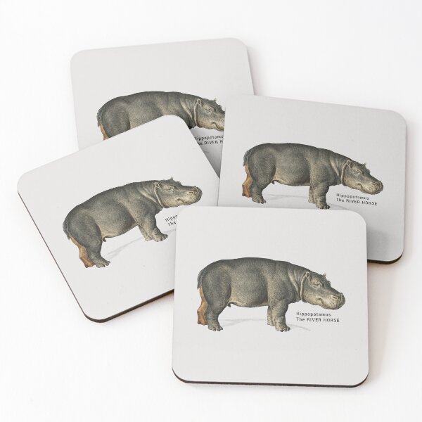 Item preview, Hippopotamus The RIVER HORSE designed and sold by xposedbydesign.