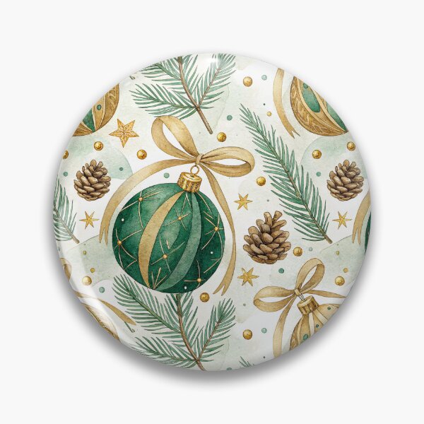 Item preview, Luxurious Christmas design with gold ornaments designed and sold by Merrylands Artshop.