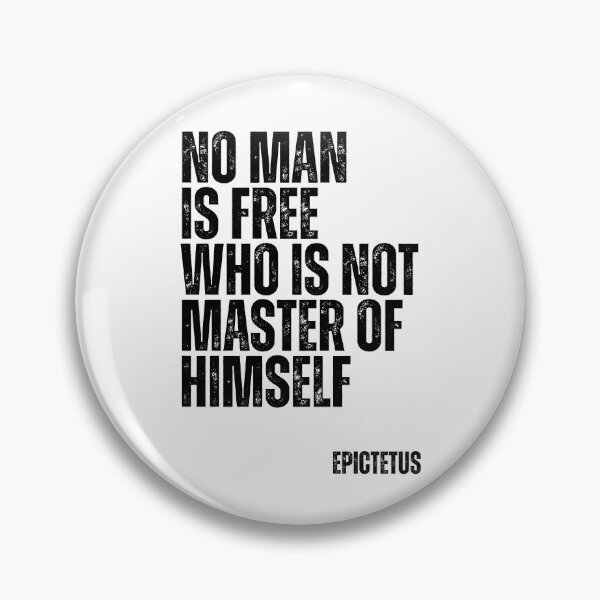 Item preview, No man is free who is not master of himself designed and sold by Dondonmart.